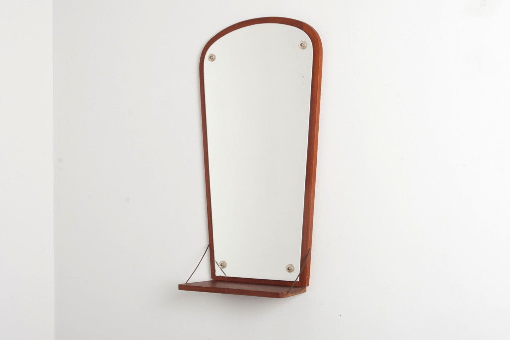 1950s mirror with shelf