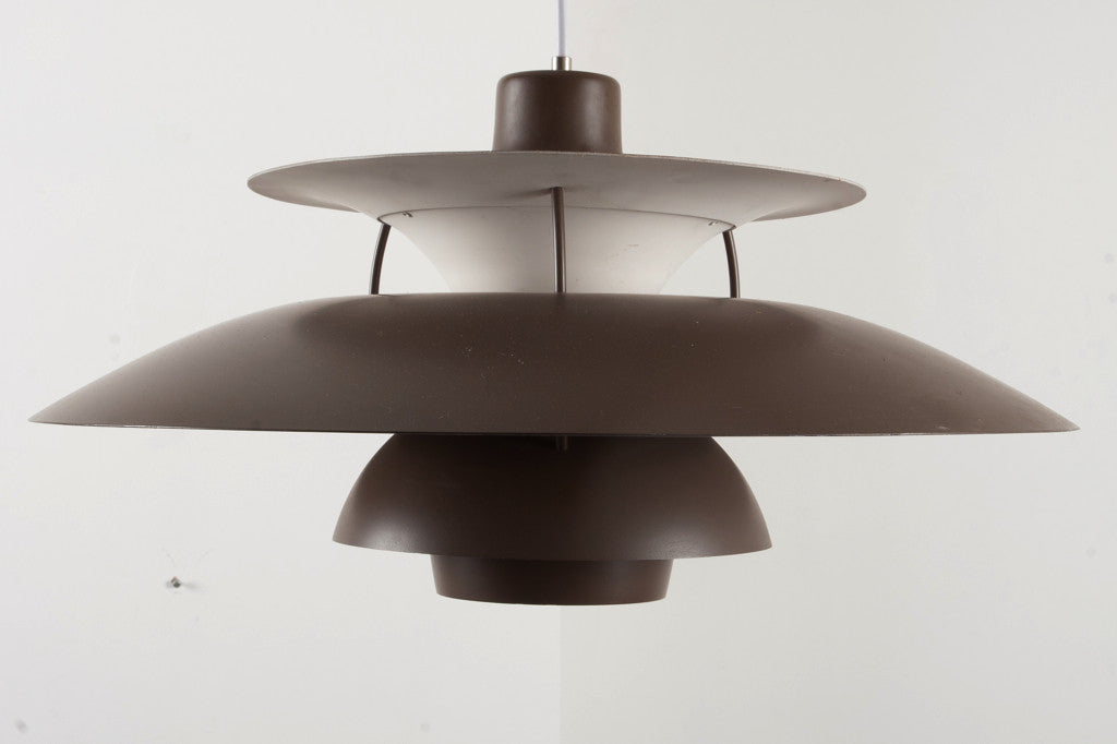 Brown PH-5 ceiling lamp