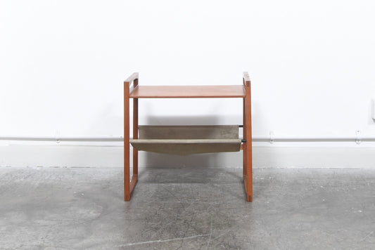 Side table and magazine rack