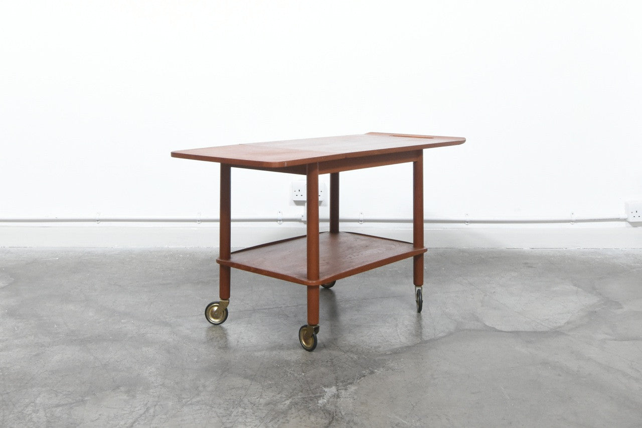 Trolley coffee table by CFC Silkeborg