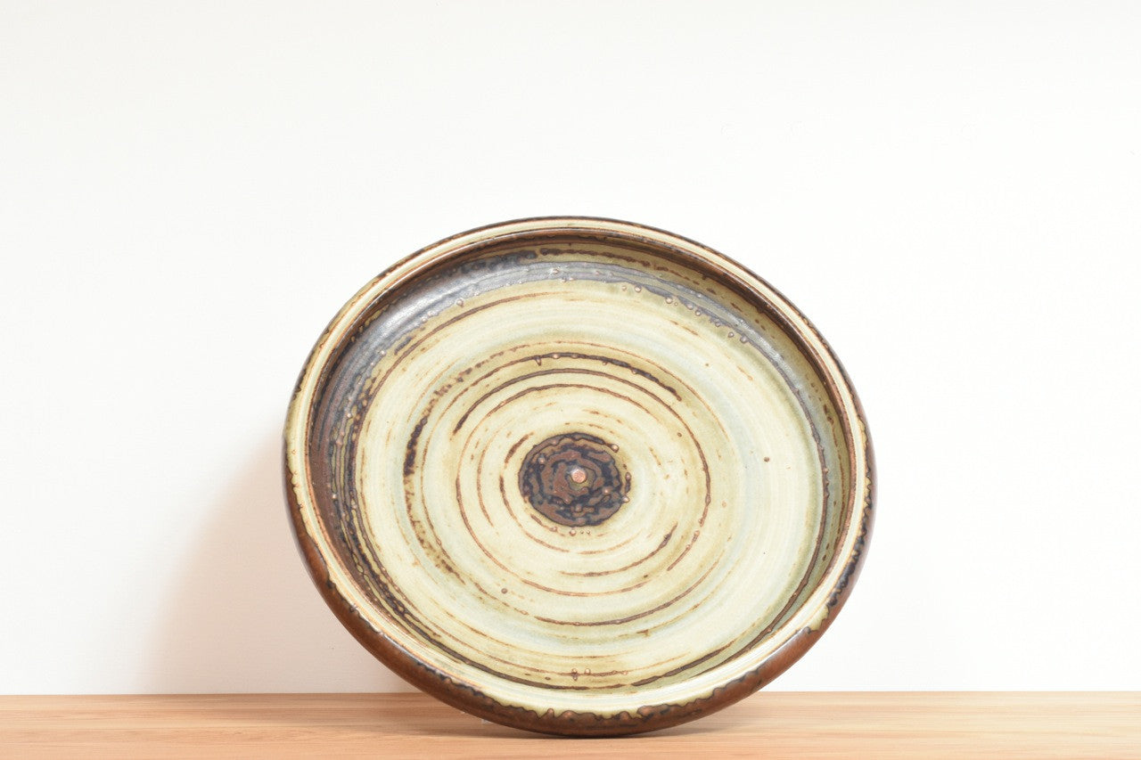 Ceramic dish by Carl Halier for Royal Copenhagen