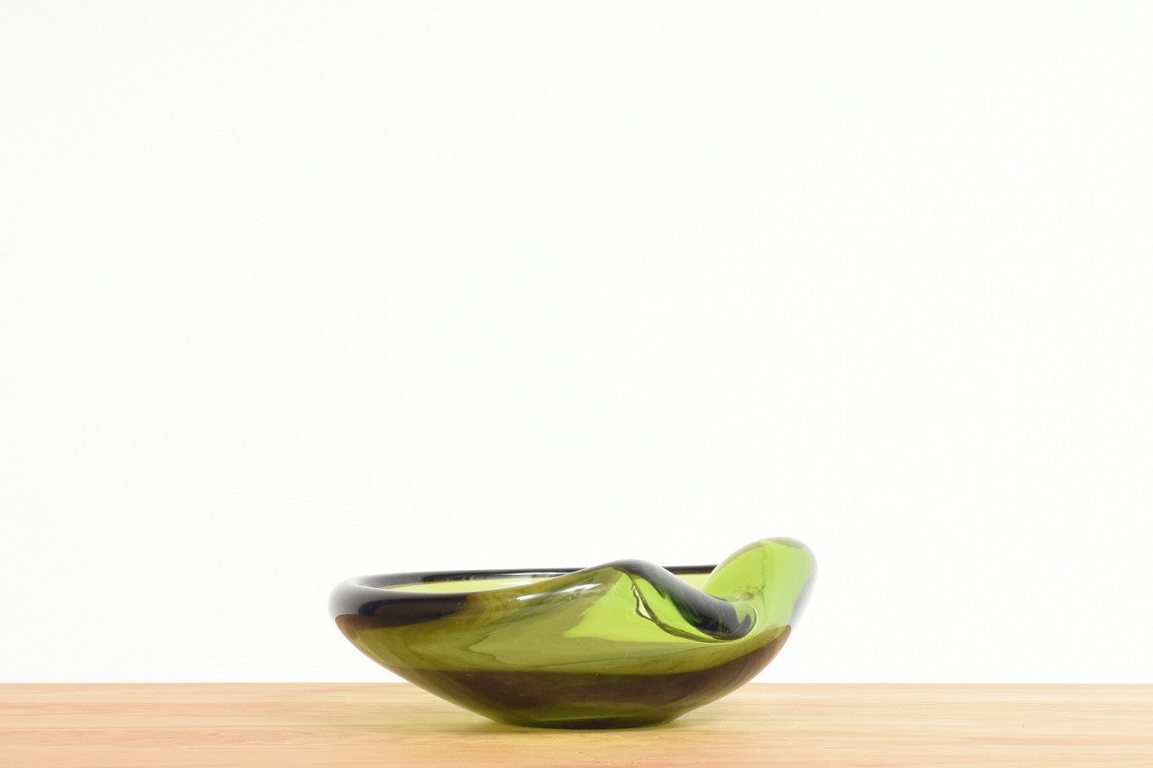 Selection of glass by Per Lutken for Holmegård