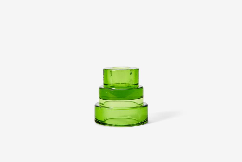 Terrace Candle Holder by Areaware - Green