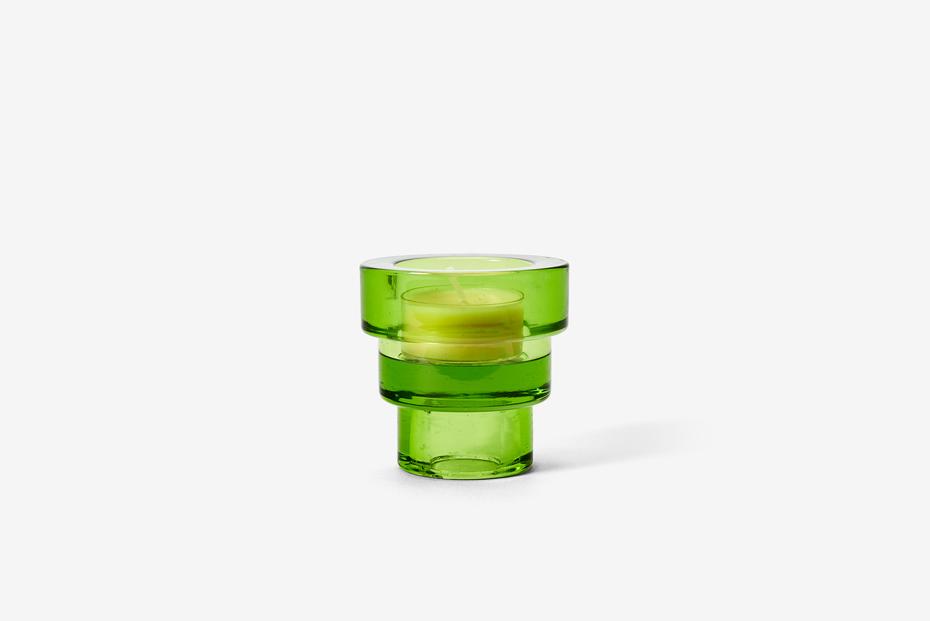 Terrace Candle Holder by Areaware - Green
