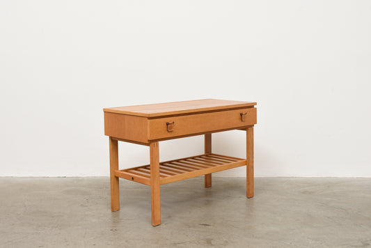 1960s oak hallway unit