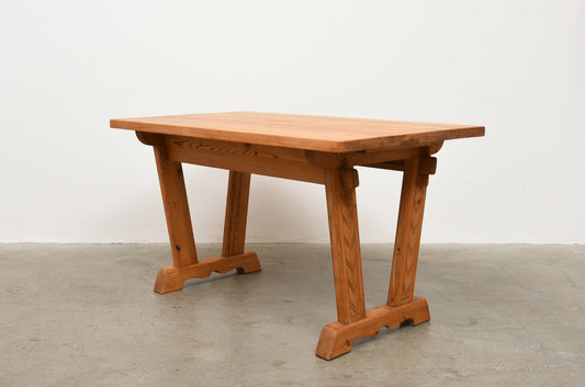 1970s Swedish pine dining table no. 2