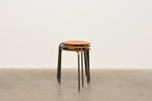 Two available: 1950s Danish stools