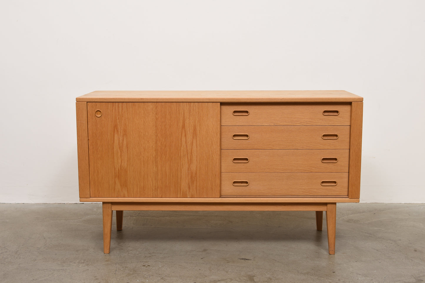 1960s oak sideboard with drawers