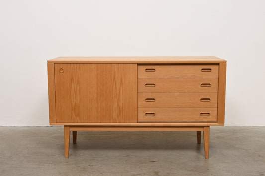 1960s oak sideboard with drawers