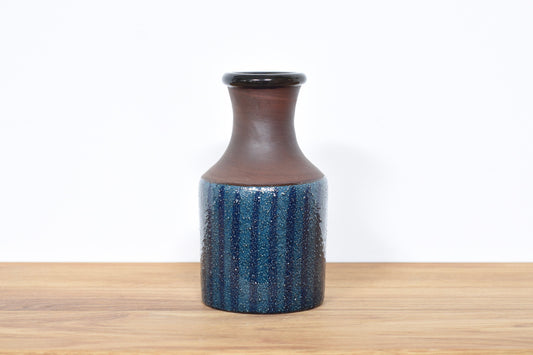 Vase with striped glaze