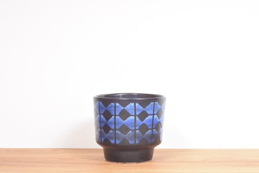 Ceramic flower pot by Strehla