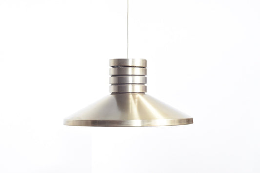 Spun aluminium ceiling light