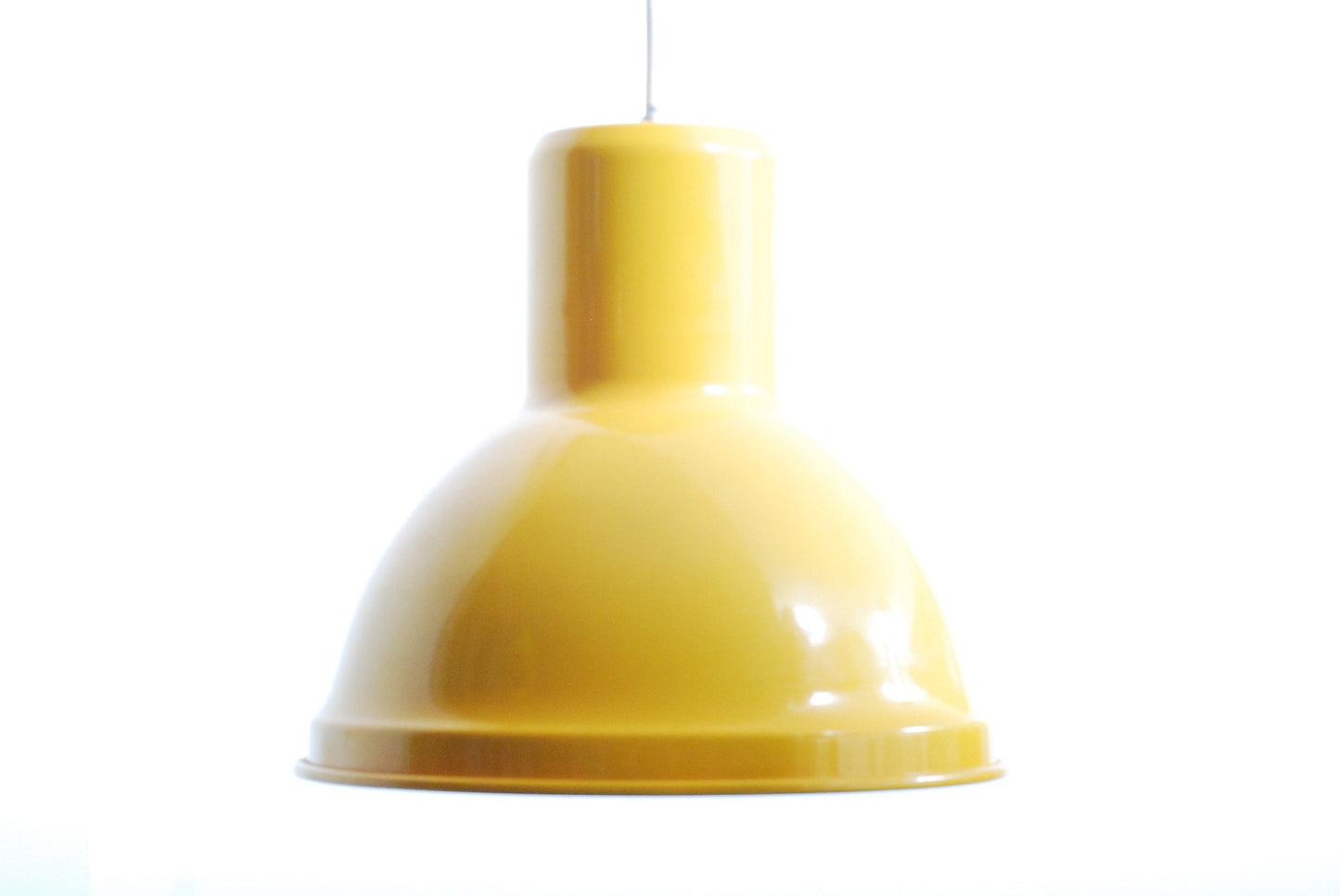 E.S. Horn yellow ceiling pendant