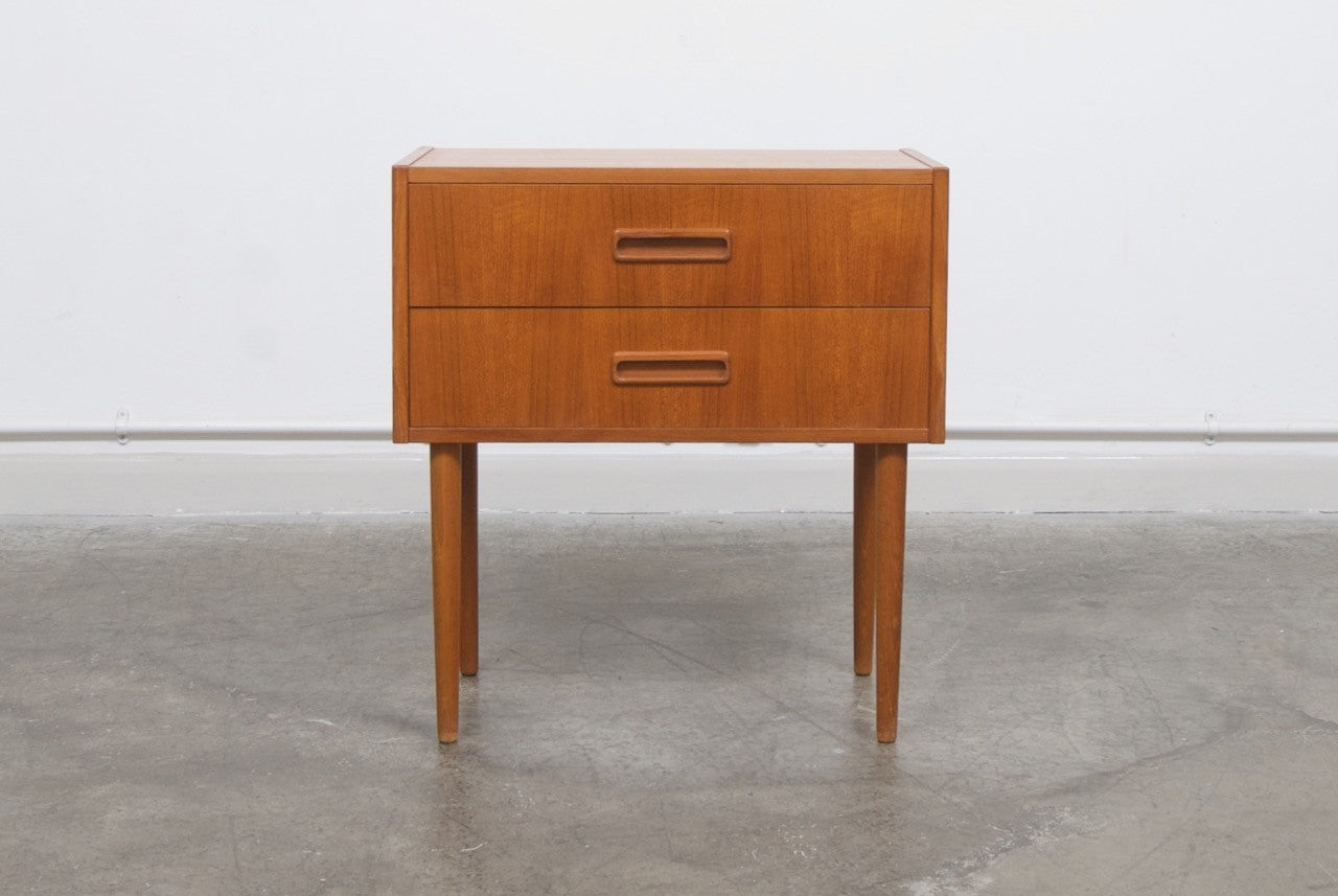 Short chest with two drawers