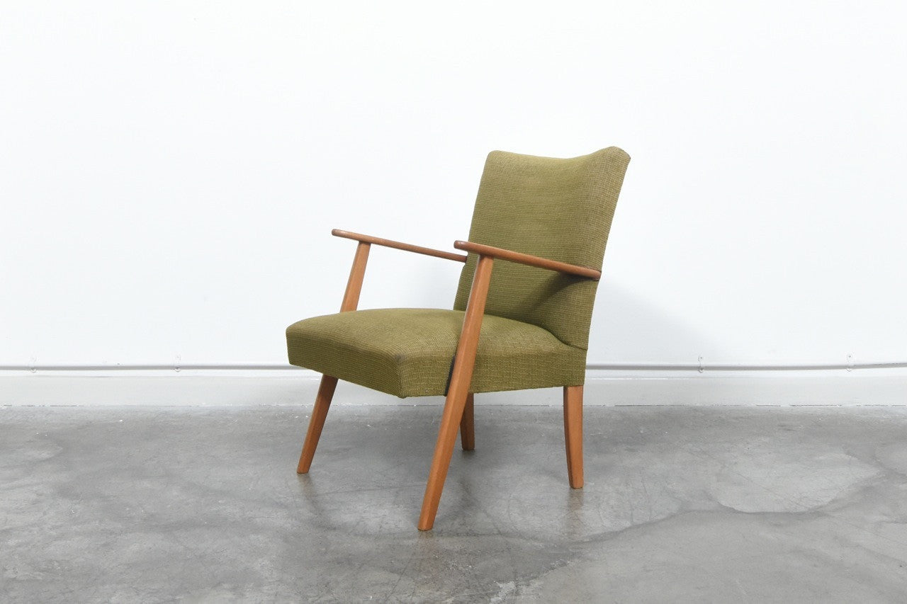 Occasional chair in beech