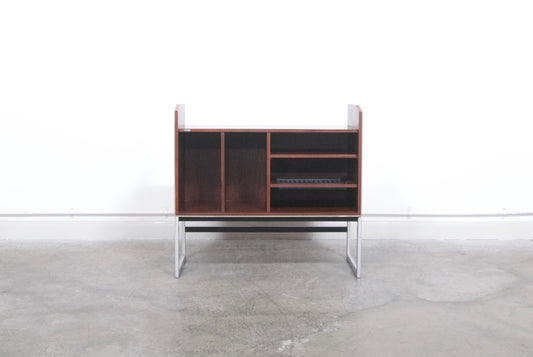 Rosewood hi-fi stand by B & O