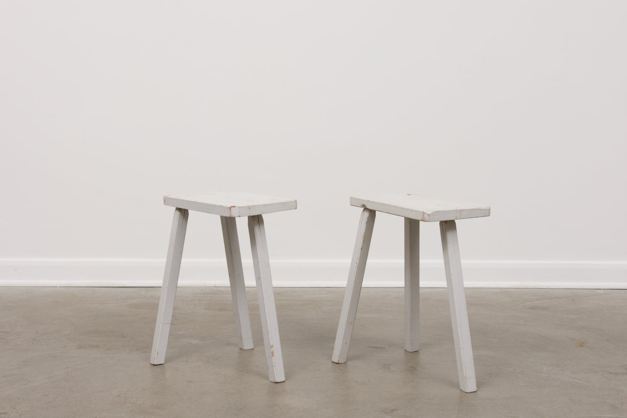 Two available: Swedish pine stools