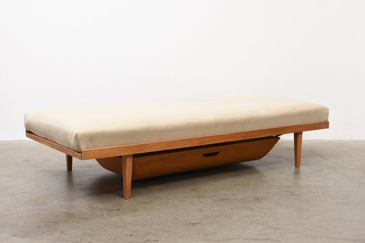 1950s oak day bed by Horsnæs Møbler