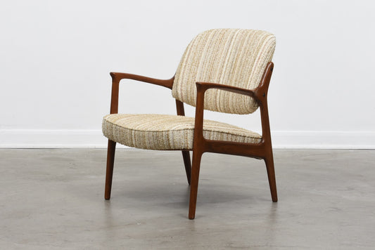 New upholstery included: 'Domus' lounge chairs by Inge Andersson