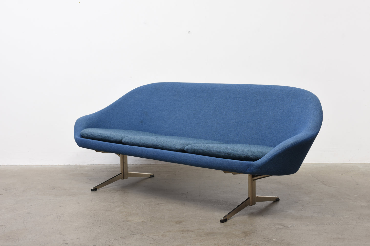1960s Danish shell sofa