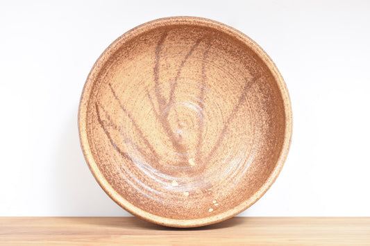 Large stoneware bowl