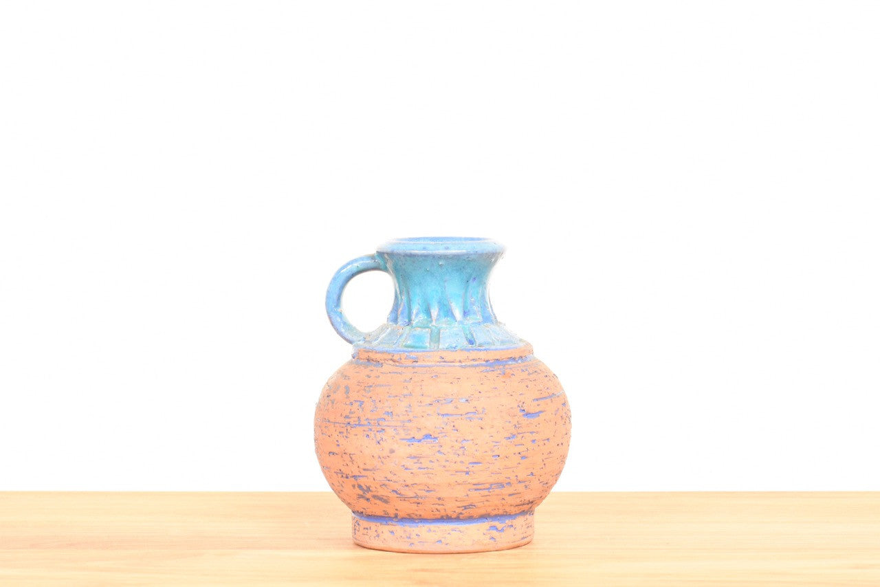 Blue pitcher jug