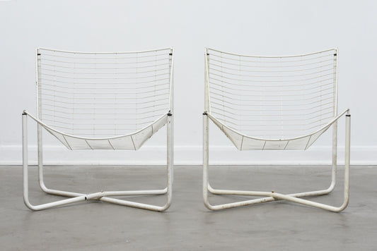 One left: 'Jarpen' lounge chairs by Niels Gammelgard