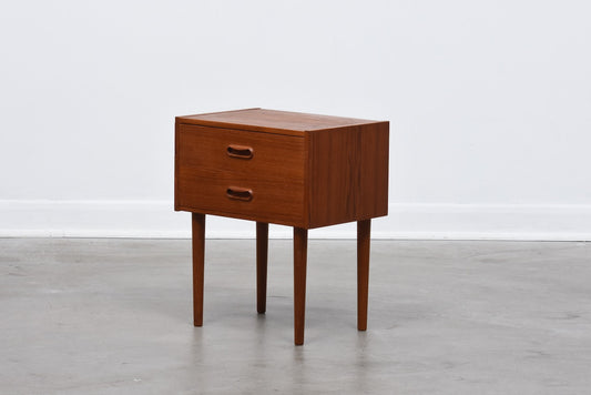1960s teak bedside table