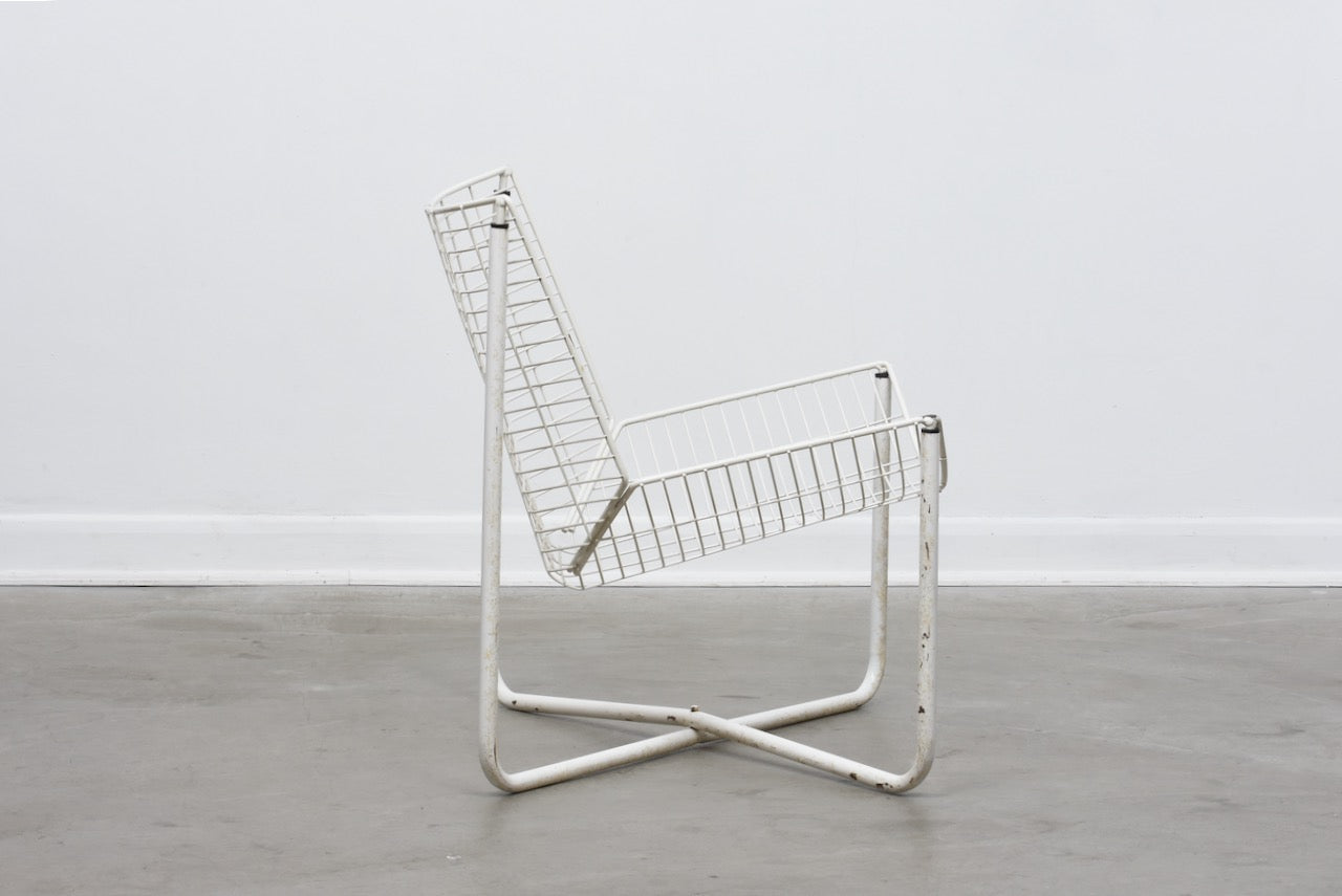 One left: 'Jarpen' lounge chairs by Niels Gammelgard