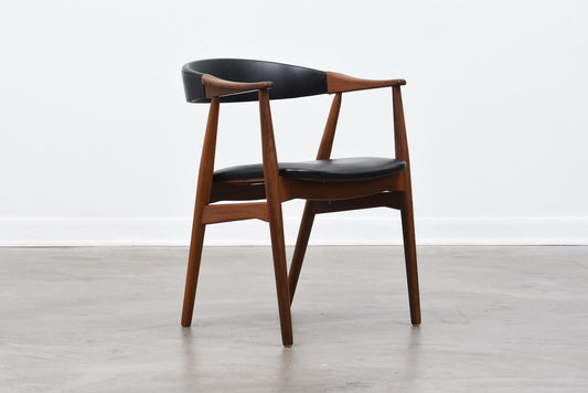 Teak armchair by T.H. Harlev