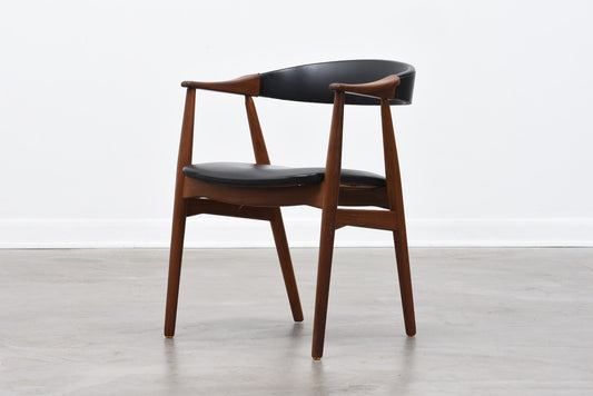 Teak armchair by T.H. Harlev