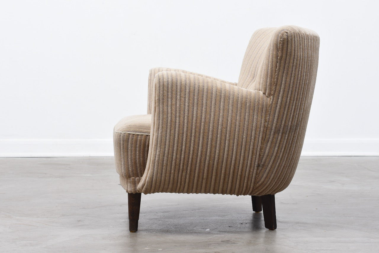 1940s Danish lounge chair