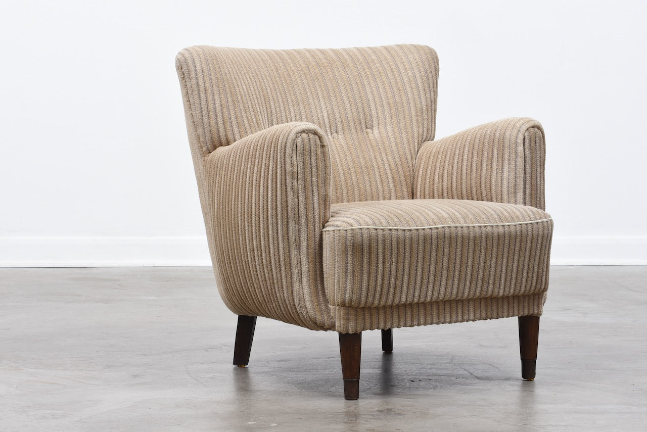 1940s Danish lounge chair