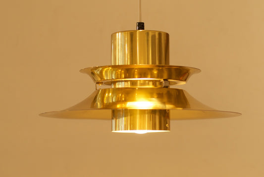 Brass ceiling light