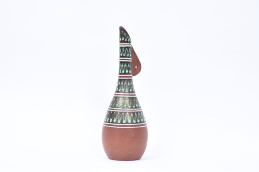 Tall Norwegian bud vase by Graverens Teglverk
