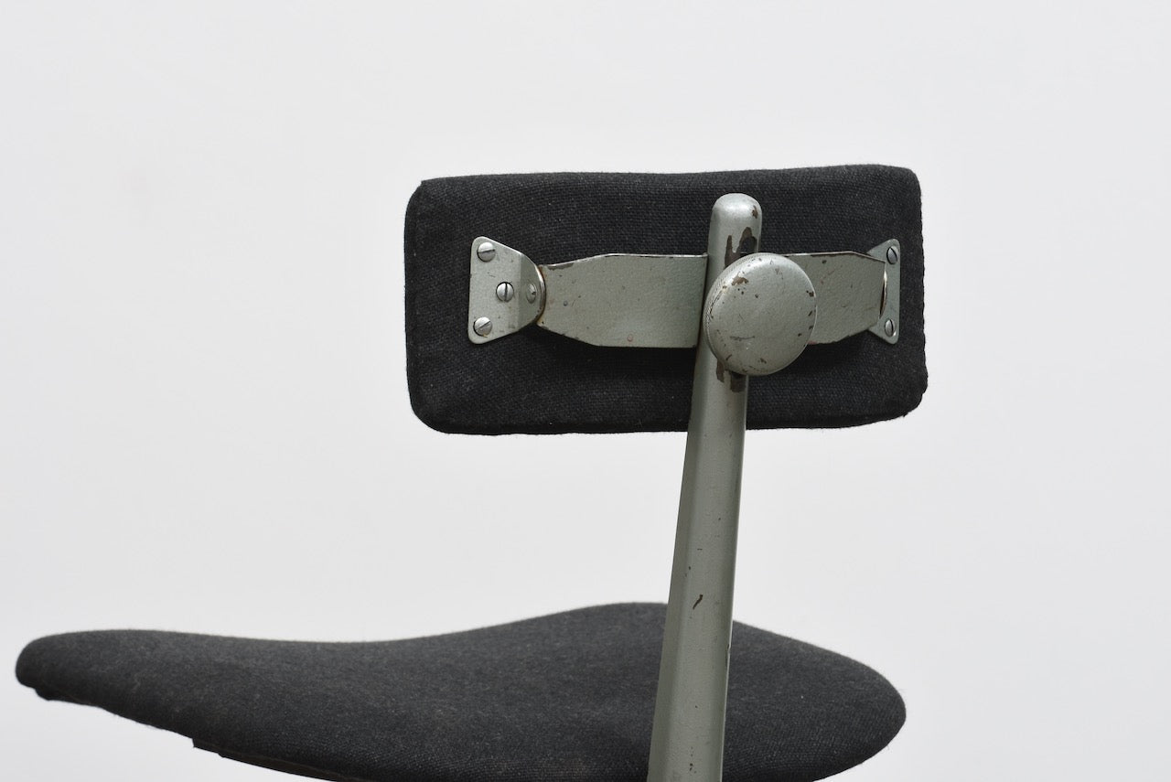 1950s Swedish industrial task chair