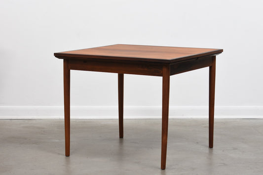 1960s extending dining table in rosewood