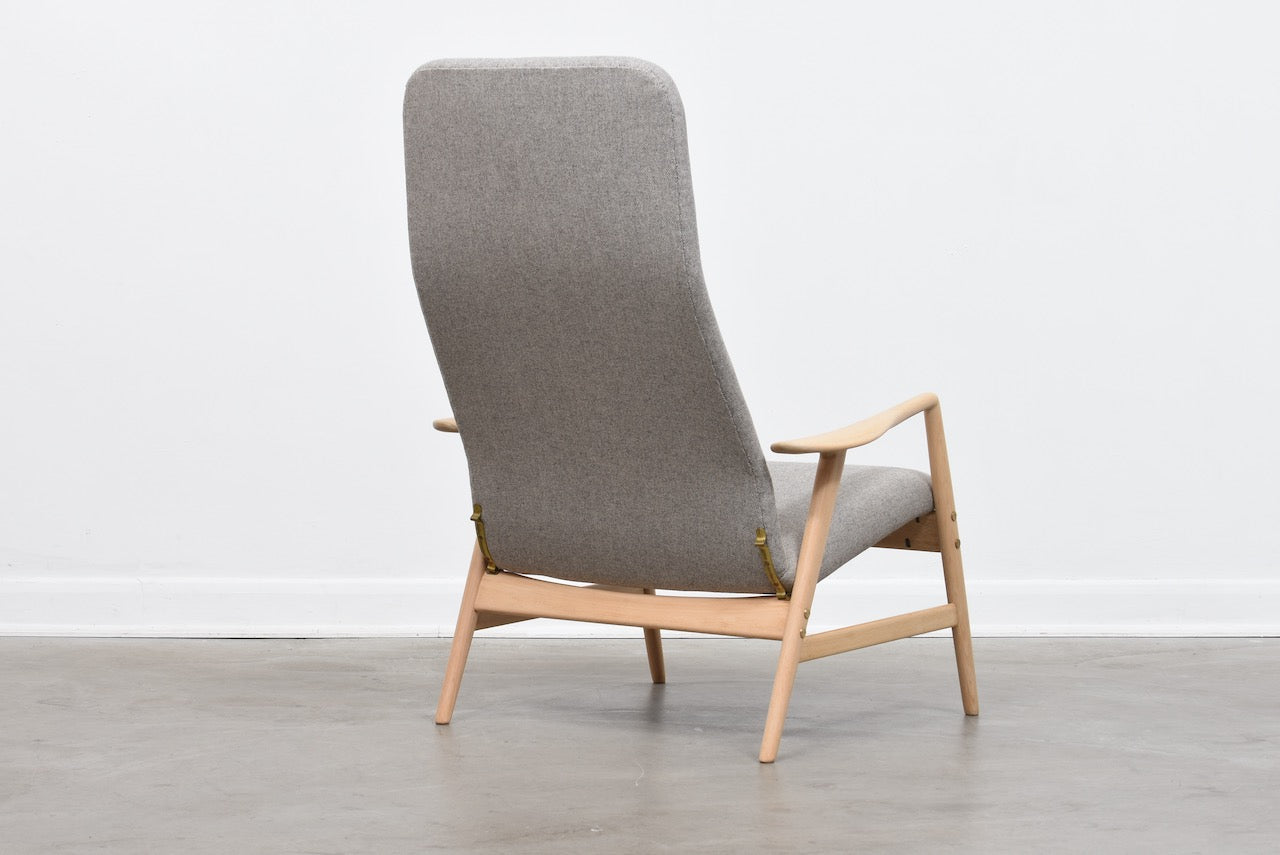 Reclining Contour 327 lounge chair by Alf Svensson