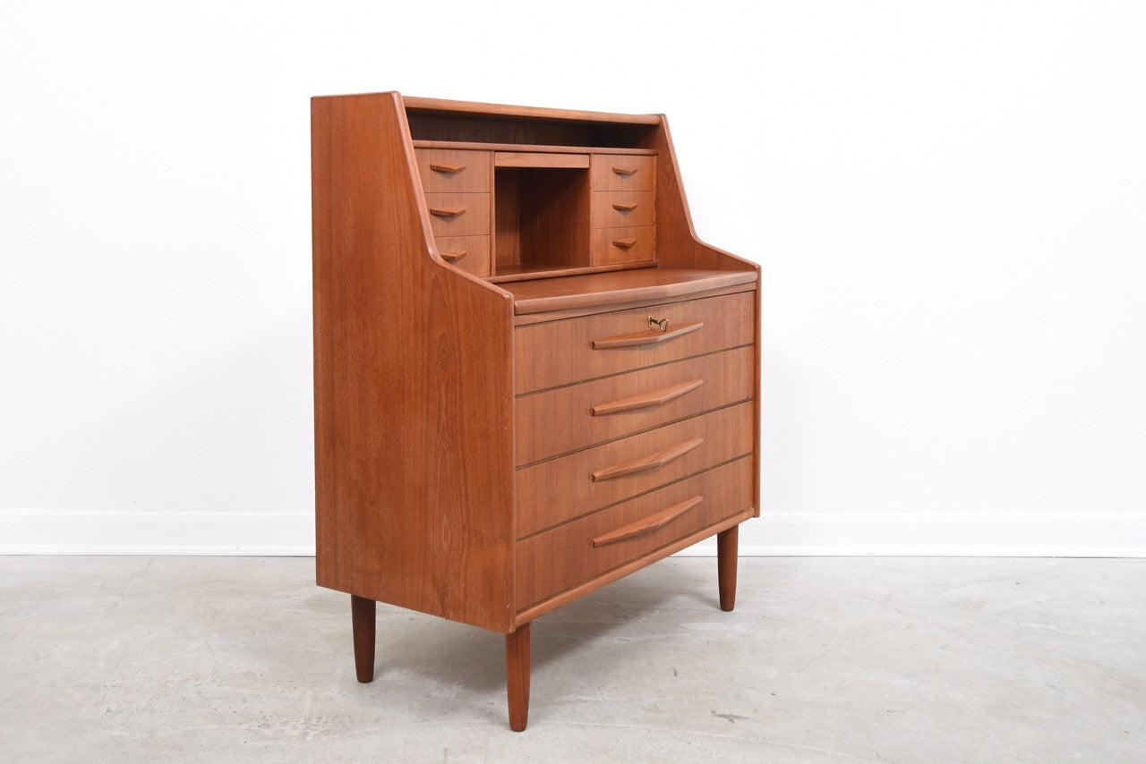 1960s Danish teak bureau