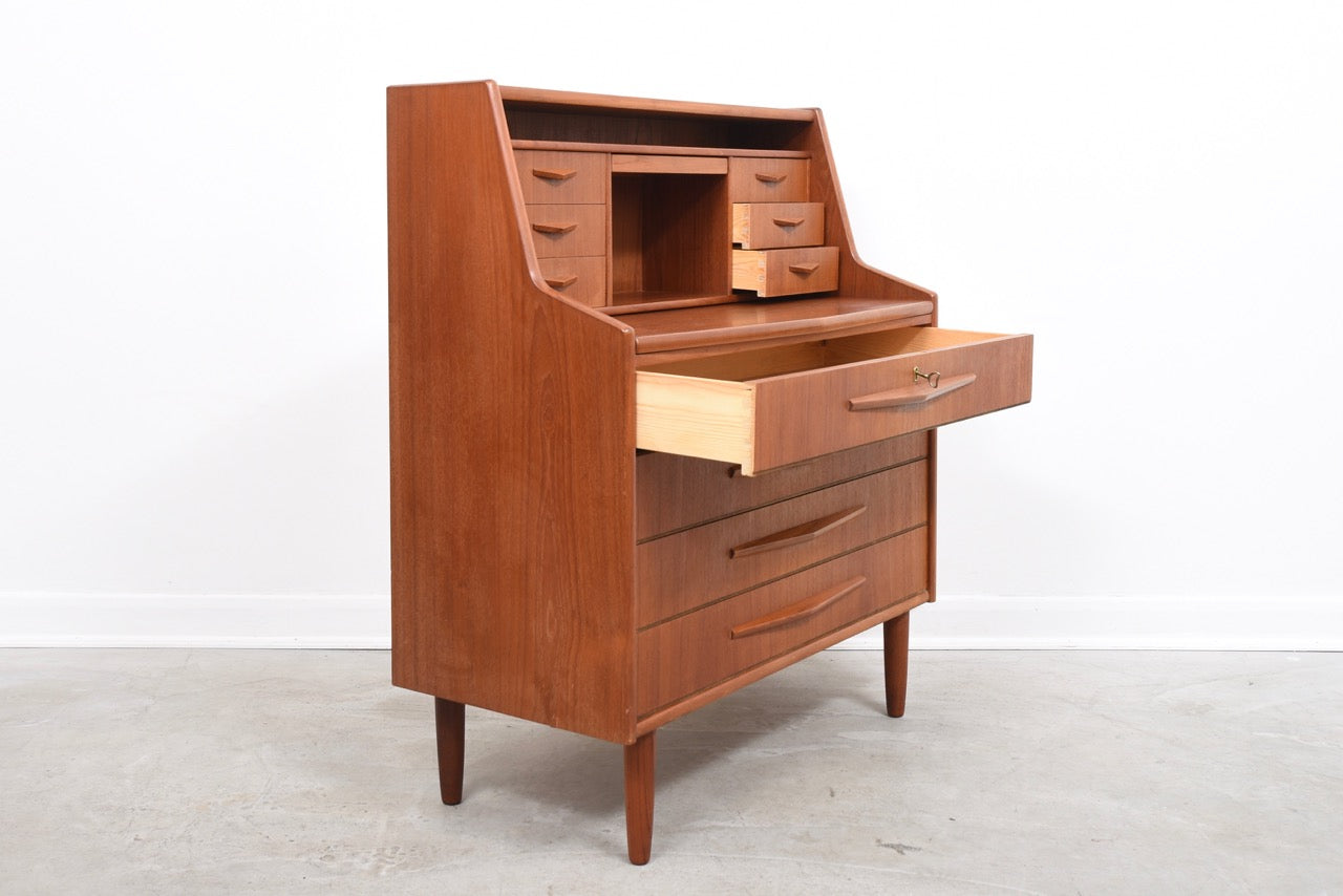 1960s Danish teak bureau