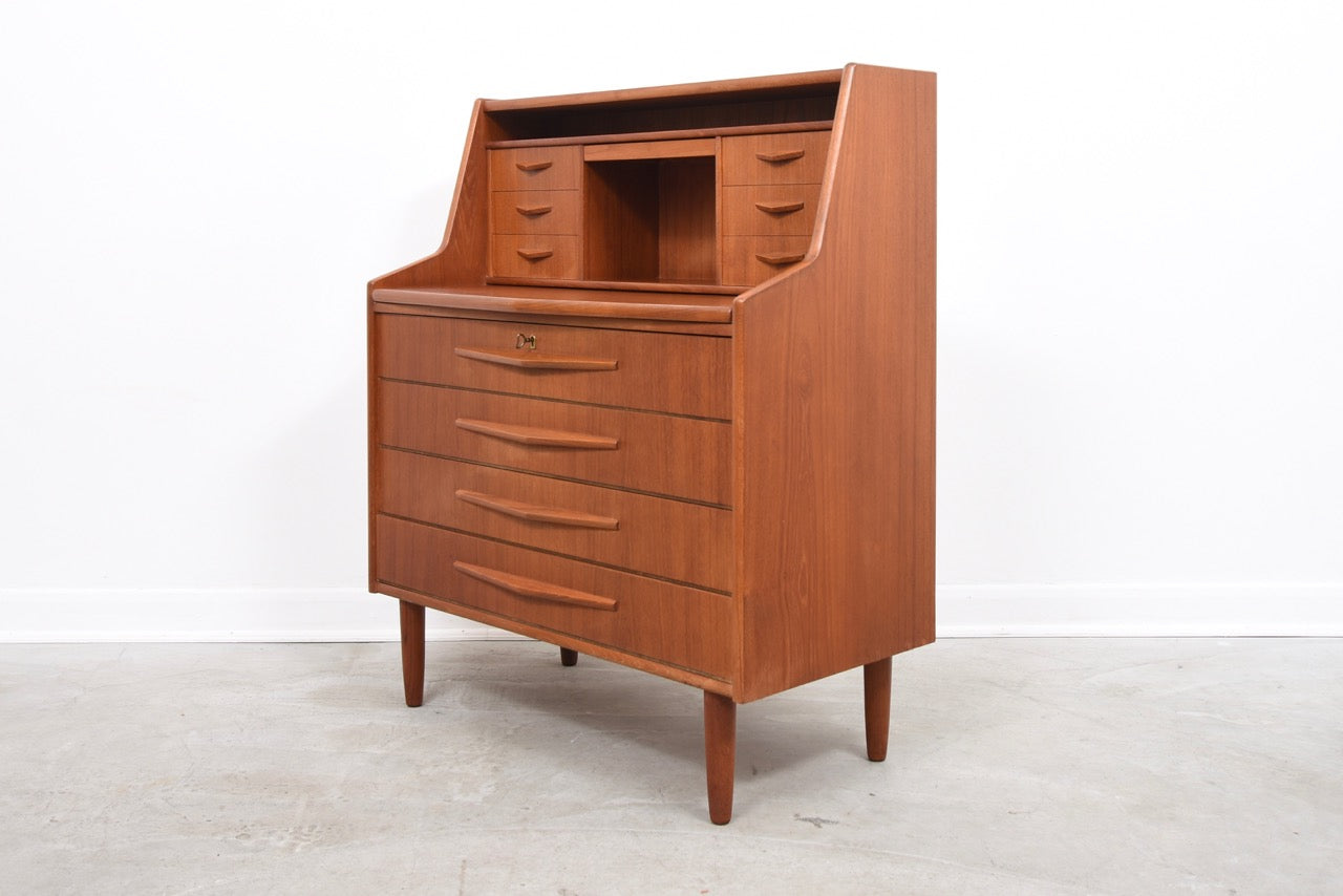 1960s Danish teak bureau