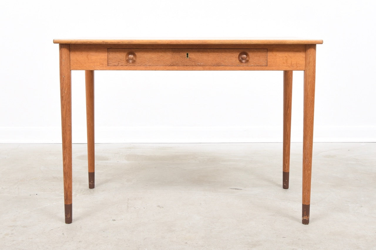 1950s oak desk by Hans Wegner