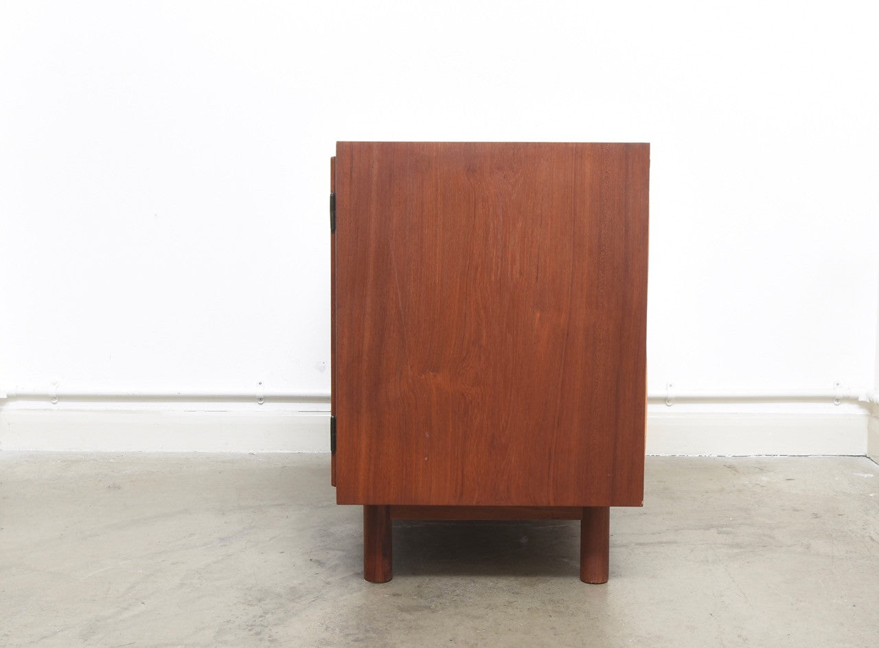 Two available: Short teak sideboard