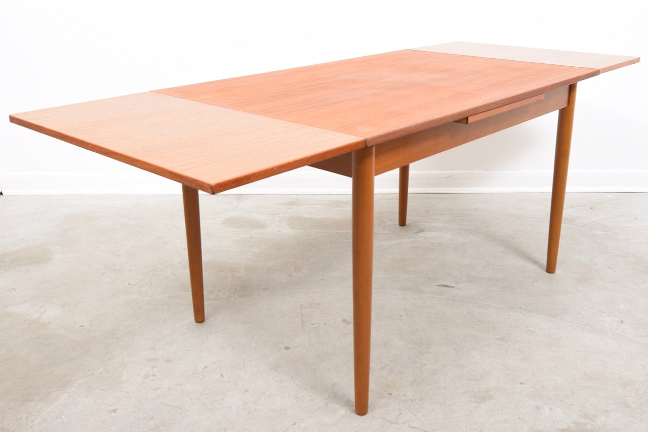 Extending dining table by Farstrup