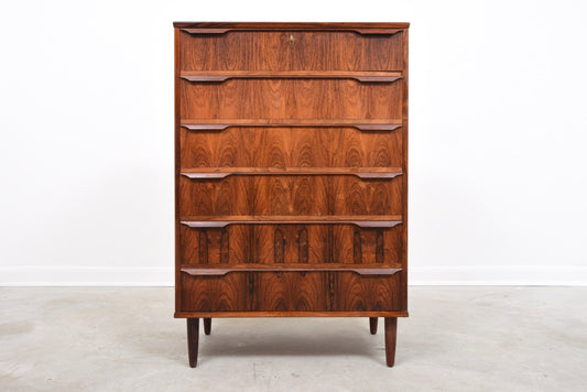 Rosewood chest of drawers