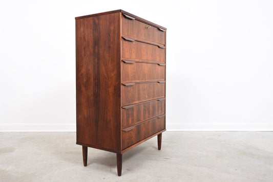 Rosewood chest of drawers