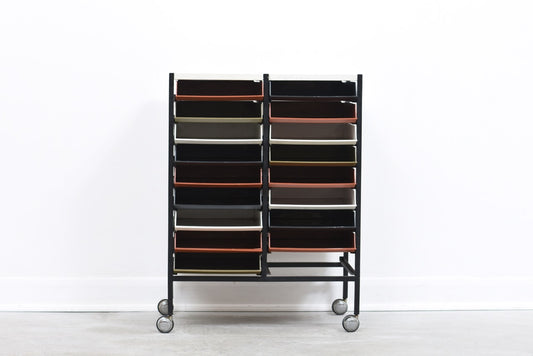 1970s filing trolley