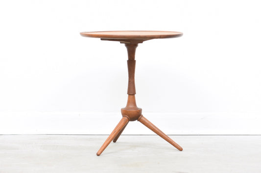 Circular side table by Frits Henningsen