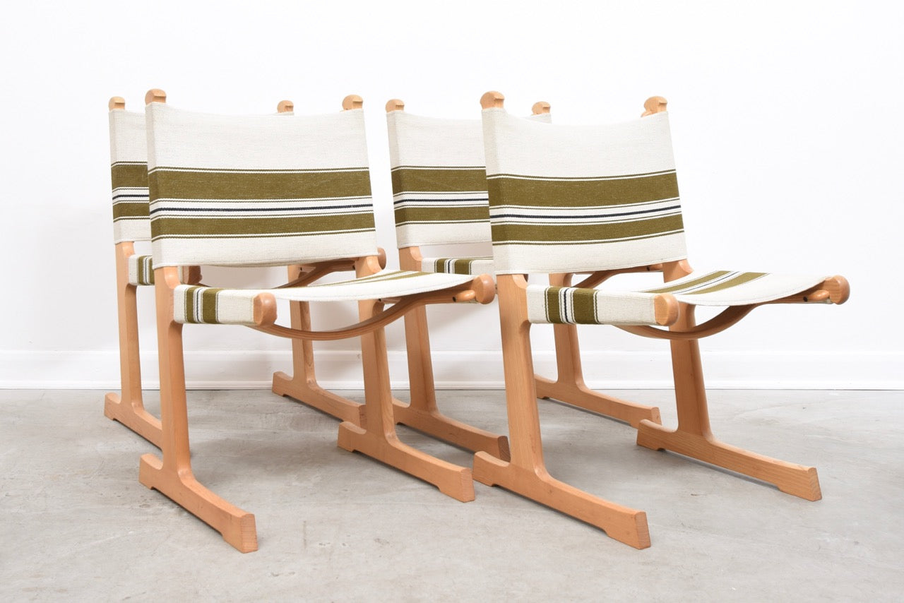 Set of four dining chairs by Ditte & Adrian Heath