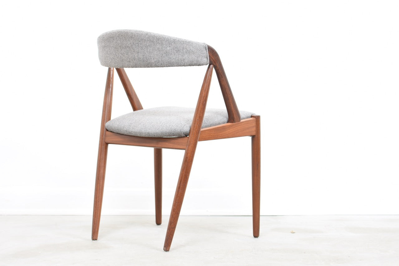 Set of four teak chairs by Kai Kristiansen